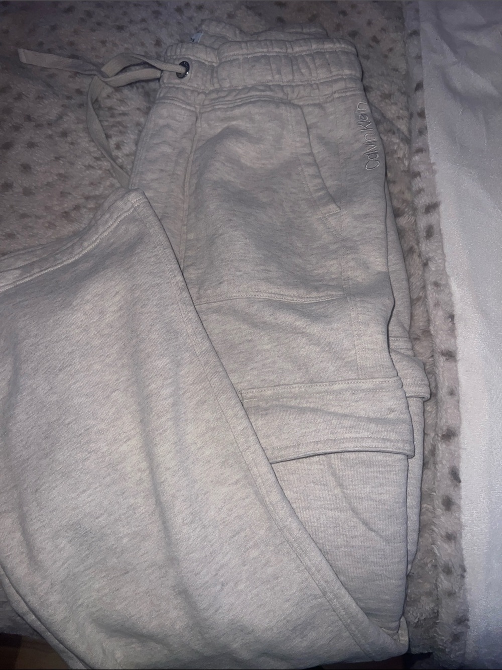 Calvin Klein BEIDGE sweats wide leg
